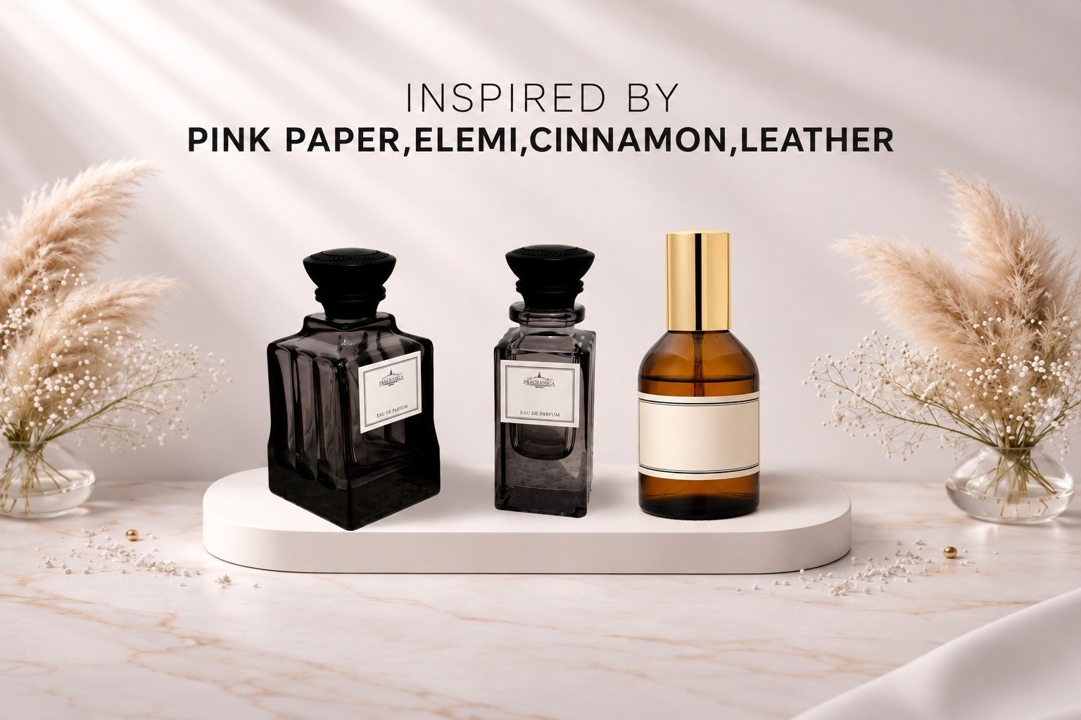 Pink Paper,Elemi,Cinamon,Leather
