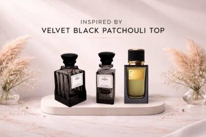 Velvet Black Patchouli Top