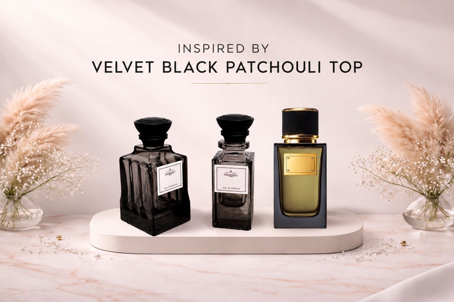 Velvet Black Patchouli Top